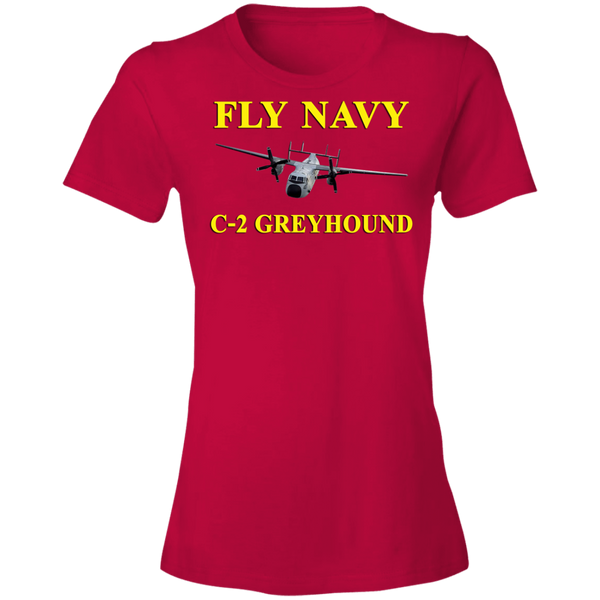 Fly Navy C-2 3 Ladies' Lightweight T-Shirt