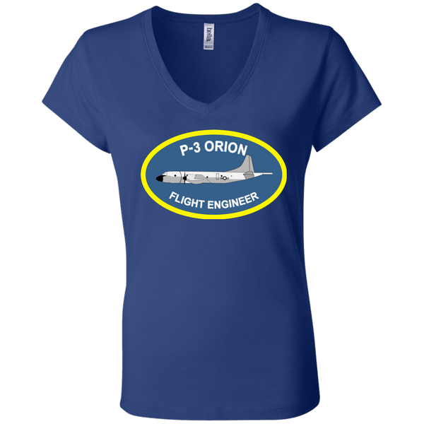 P-3 Orion 4 FE Ladies Jersey V-Neck T-Shirt