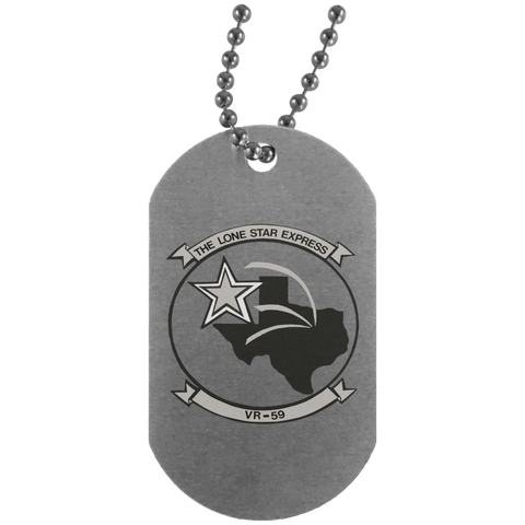 VR 59 2 Silver Dog Tag