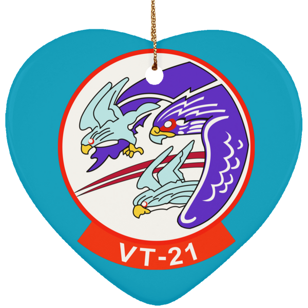 VT 21 1 Ornament Ceramic - Heart