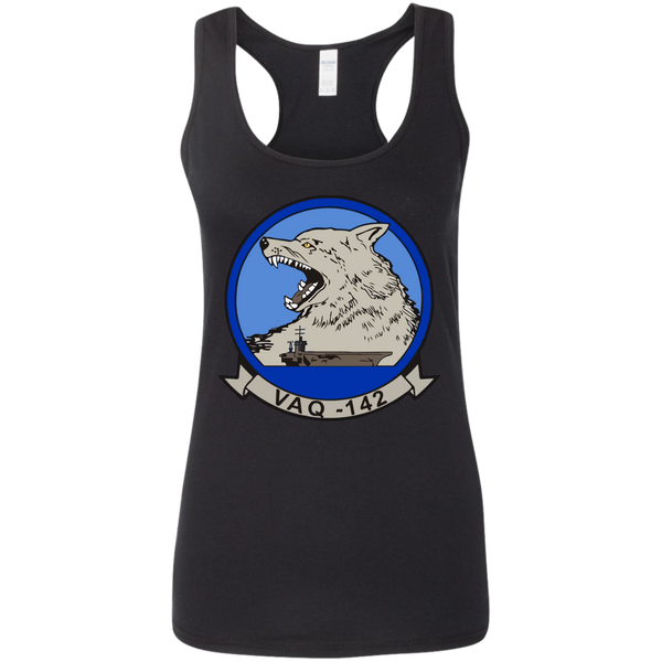 VAQ 142 1 Ladies' Softstyle Racerback Tank