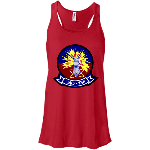 VAQ 136 3 Flowy Racerback Tank