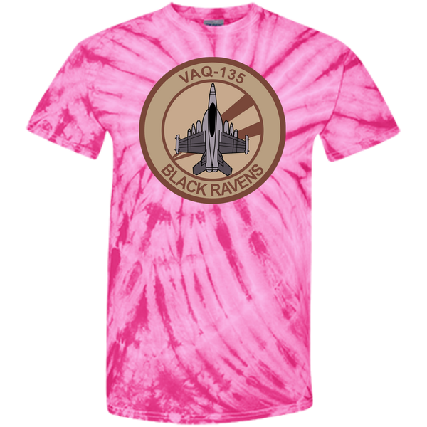 VAQ 135 6 Customized 100% Cotton Tie Dye T-Shirt