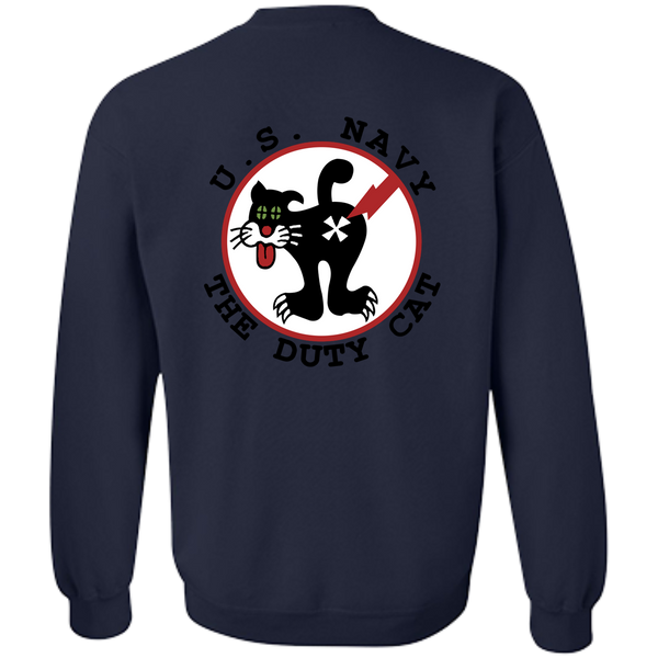 Duty Cat 2b Crewneck Pullover Sweatshirt