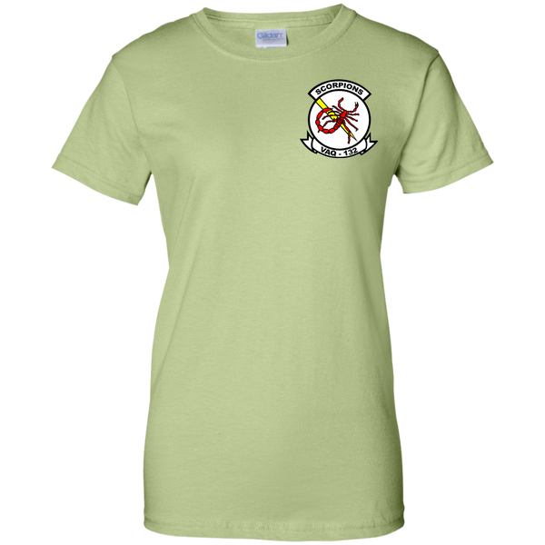 VAQ 132 4 Ladies Custom Cotton T-Shirt