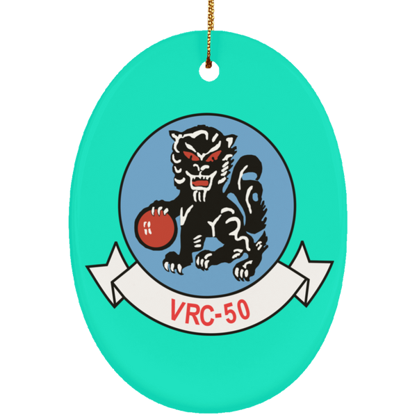 VRC 50 2 Ornament Ceramic - Oval