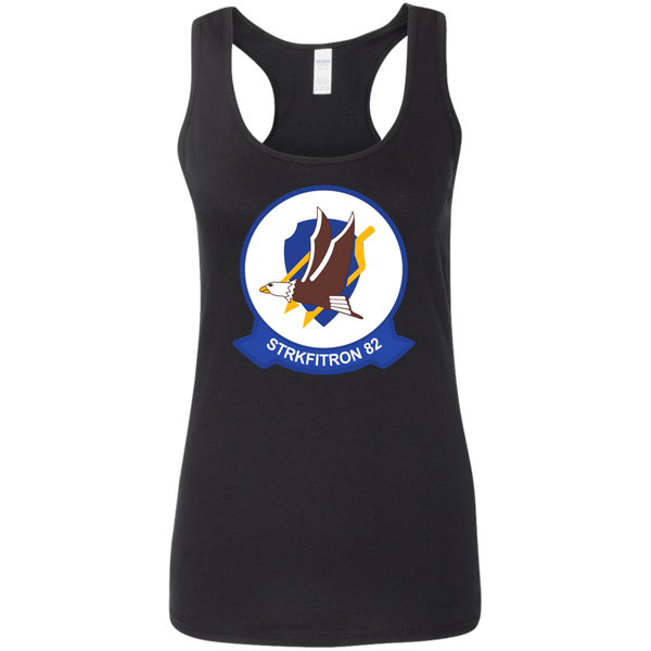 VFA 82 2 Ladies' Softstyle Racerback Tank