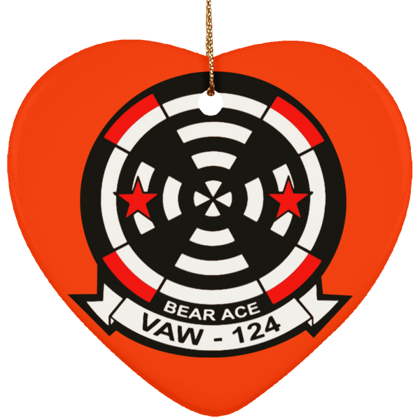 VAW 124 2 Ornament - Heart