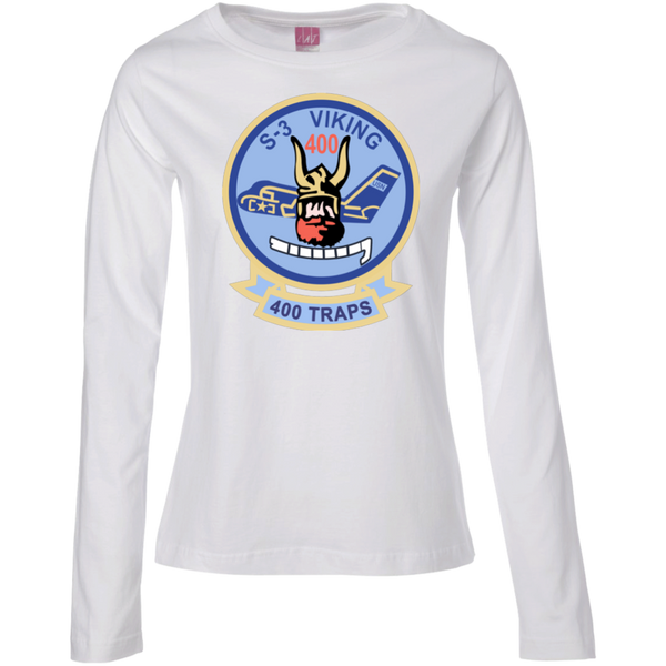 S-3 Viking 6 Ladies' LS Cotton T-Shirt