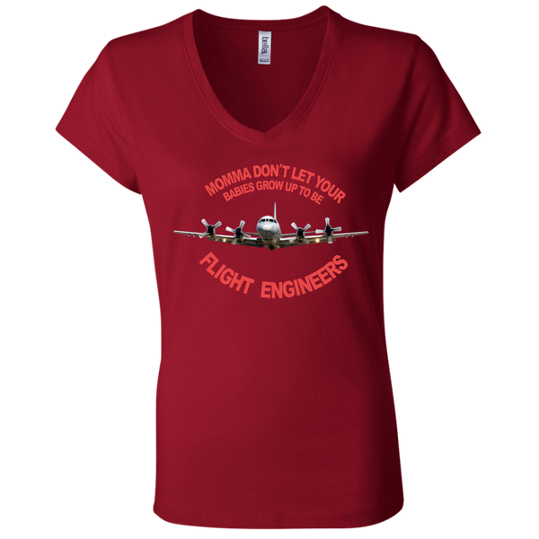 FE 05 Ladies' Jersey V-Neck T-Shirt