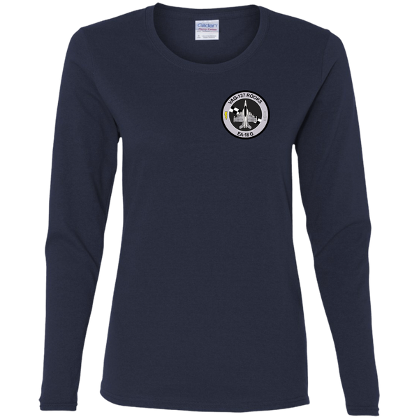 VAQ 137 5c Ladies' Cotton LS T-Shirt