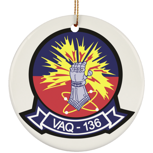 VAQ 136 4 Ornament Ceramic - Circle