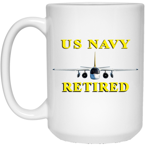 Navy Retired 2 Mug - 15oz