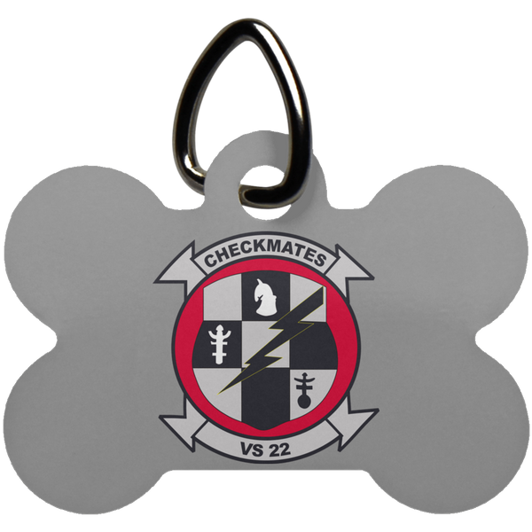 VS 22 2 Pet Tag - Dog Bone