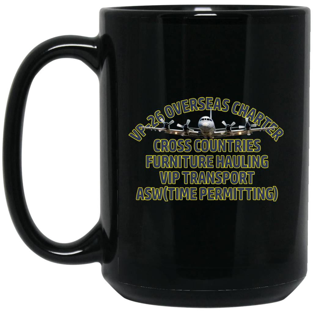 VP 26 2 Black Mug - 15oz