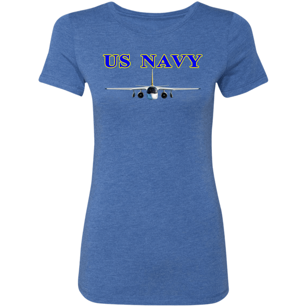 US Navy S-3 2 Ladies' Triblend T-Shirt