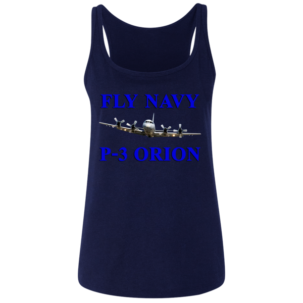 Fly Navy P-3 1 Ladies' Relaxed Jersey Tank