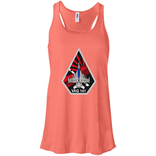 VAQ 141 7 Flowy Racerback Tank