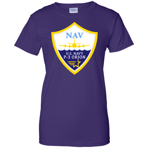 P-3 Orion 3 NAV Ladies' Cotton T-Shirt