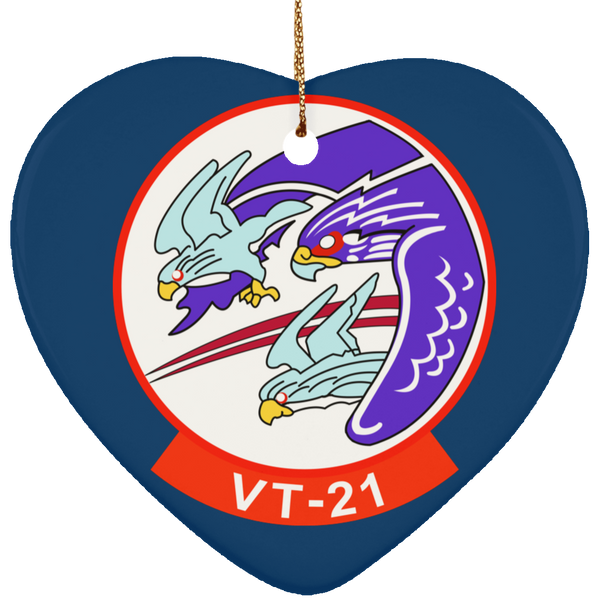 VT 21 1 Ornament Ceramic - Heart