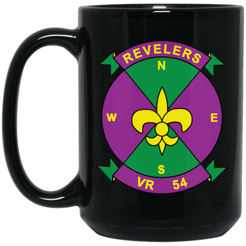 VR 54 2 Black Mug - 15oz