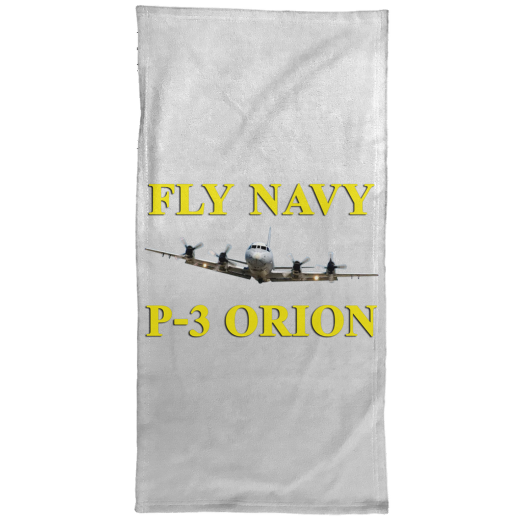 Fly Navy P-3 3 Hand Towel - 15x30