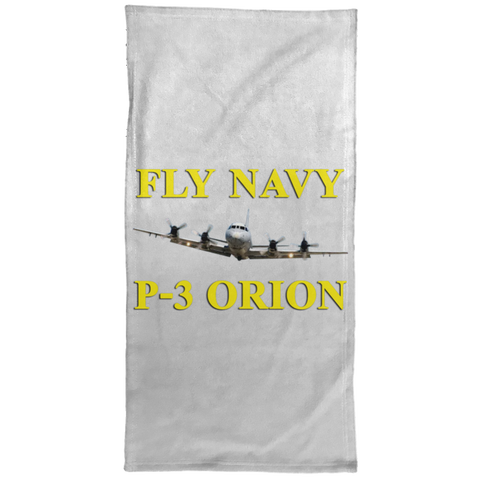 Fly Navy P-3 3 Hand Towel - 15x30