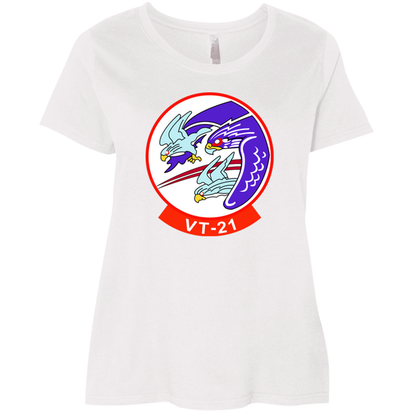 VT 21 1 Ladies' Curvy T-Shirt