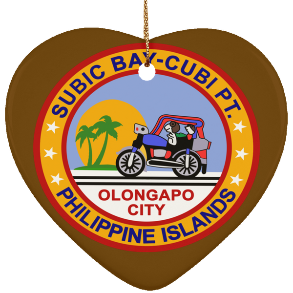 Subic Cubi Pt 03 Ornament - Heart