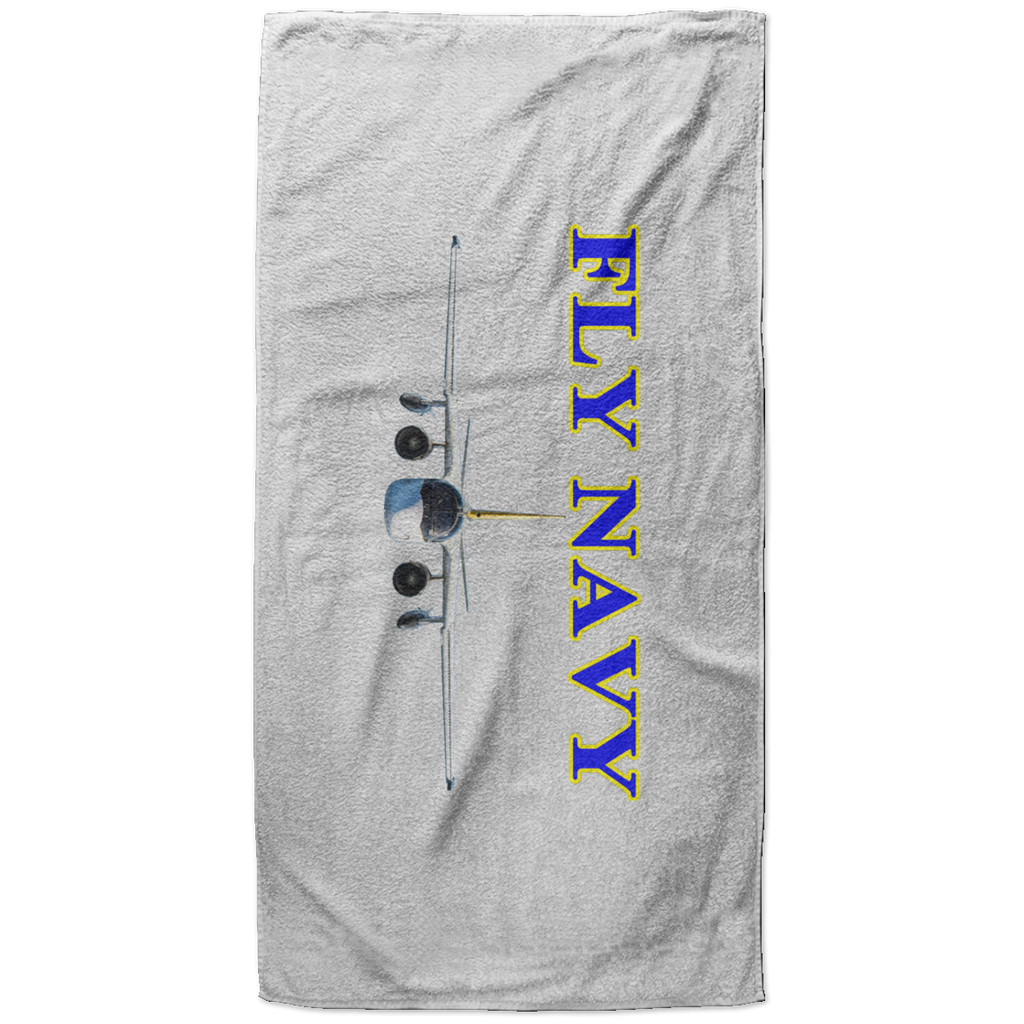 Fly Navy S-3 2 Beach Towel - 37x74