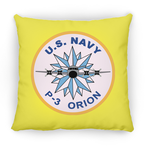 P-3 Orion 1 Pillow - Square - 18x18