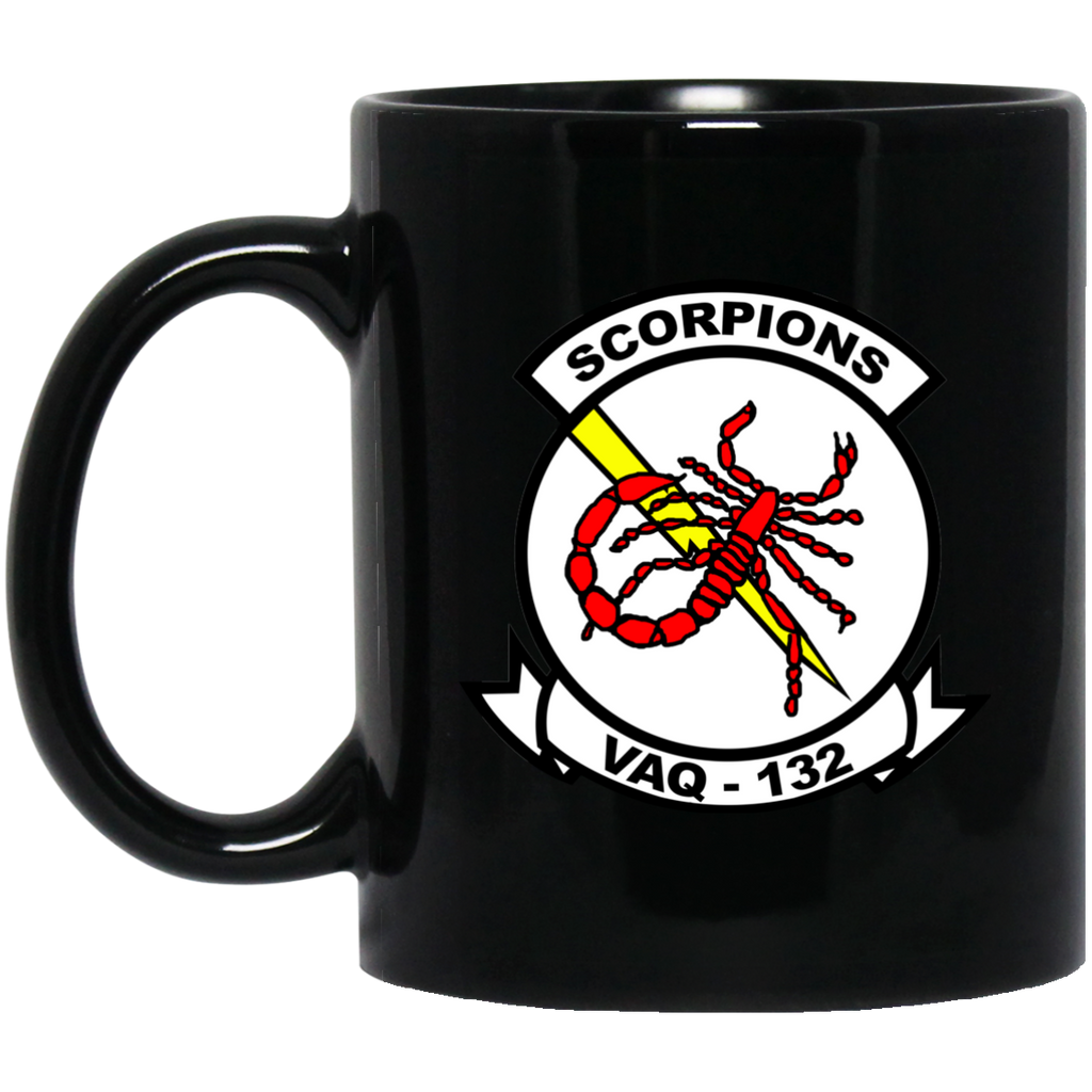 VAQ 132 1 Black Mug - 11oz