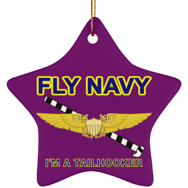 Fly Navy Tailhooker 3 Ornament - Star