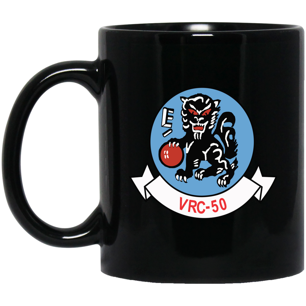 VRC 50 3 Black Mug - 11oz