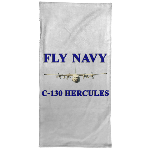 Fly Navy C-130 1 Hand Towel - 15x30
