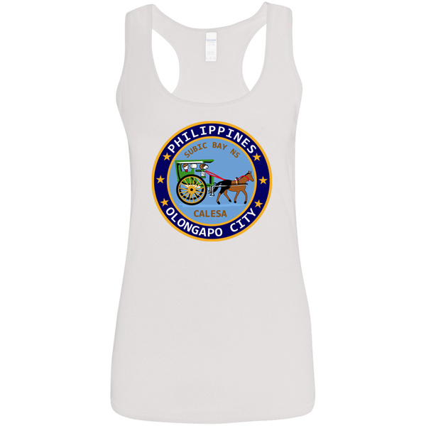 Subic Cubi Pt 09 Ladies' Softstyle Racerback Tank