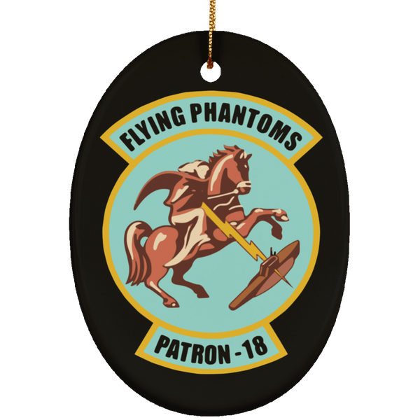 VP 18 1 Ornament Ceramic - Oval