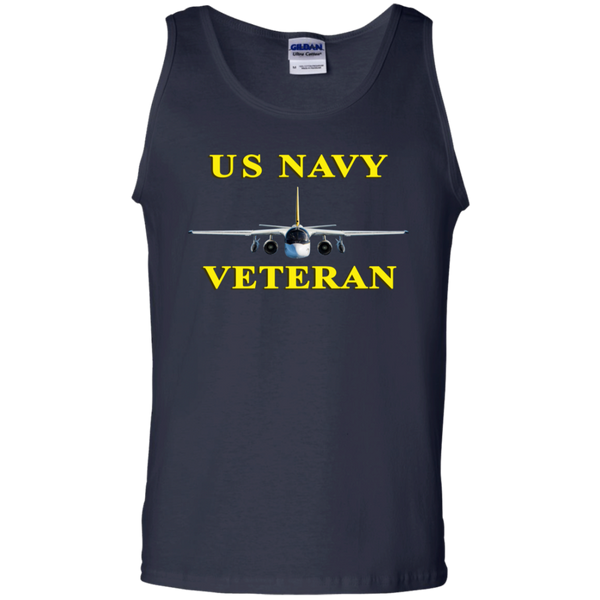 Navy Vet 3 Cotton Tank Top