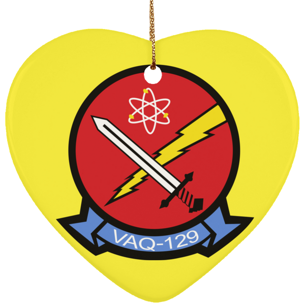 VAQ 129 1 Ornament - Heart