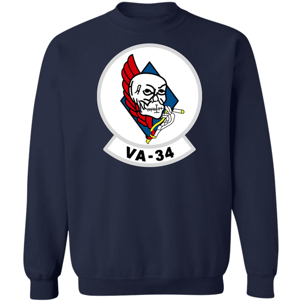 VA 34 1 Crewneck Pullover Sweatshirt