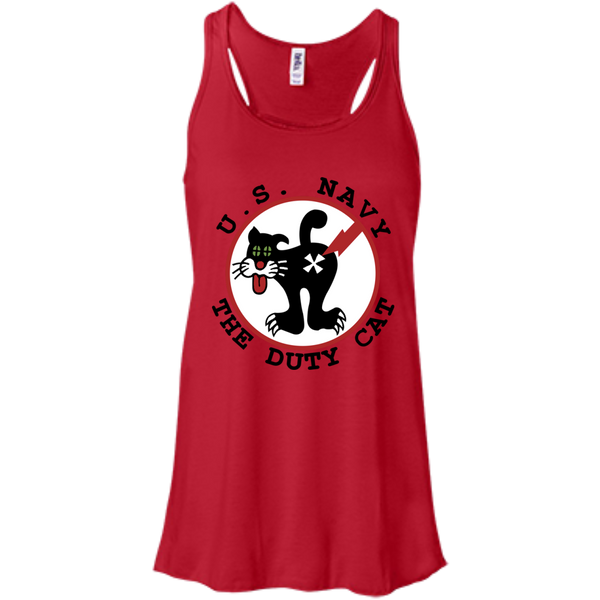 Duty Cat 2 Flowy Racerback Tank