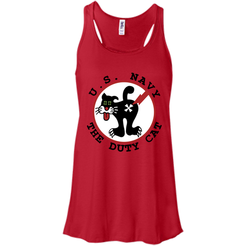 Duty Cat 2 Flowy Racerback Tank