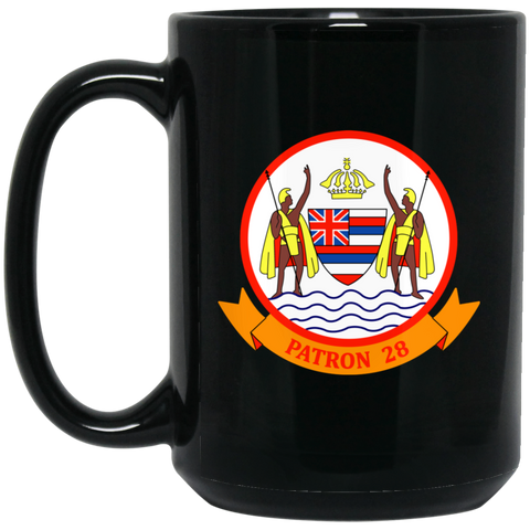 VP 28 2 Black Mug - 15oz