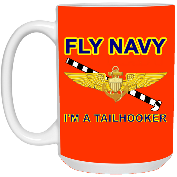 Fly Navy Tailhooker Mug - 15oz