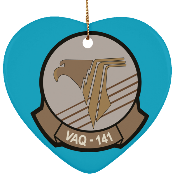 VAQ 141 2 Ornament Ceramic - Heart