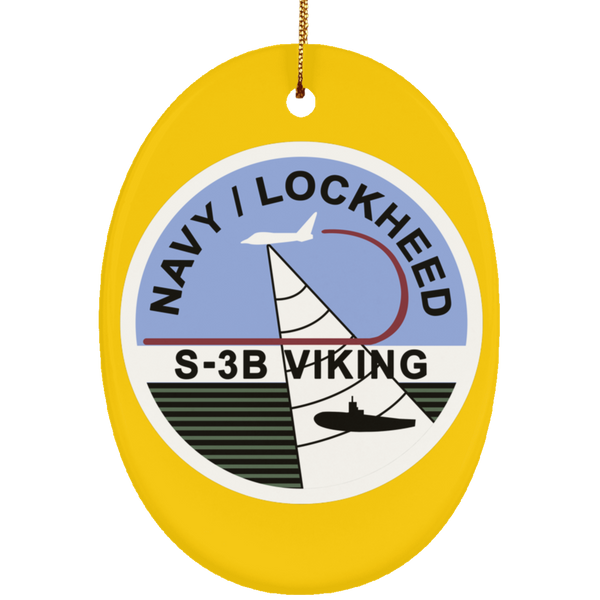 S-3 Viking 7 Ornament - Oval