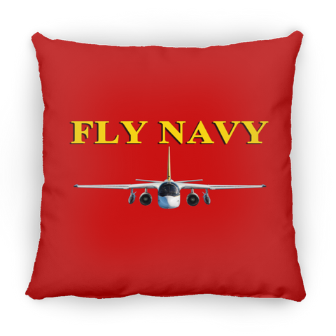 Fly Navy S-3 4 Pillow - Square - 16x16