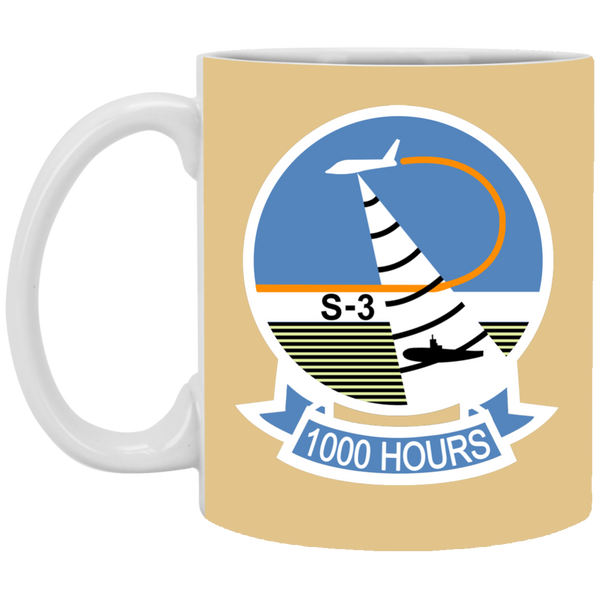 S-3 Viking 8 White Mug - 11oz