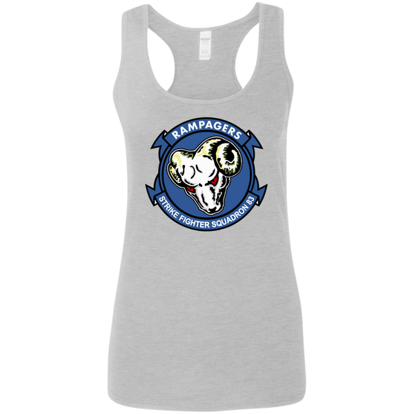 VFA 83 2 Ladies' Softstyle Racerback Tank