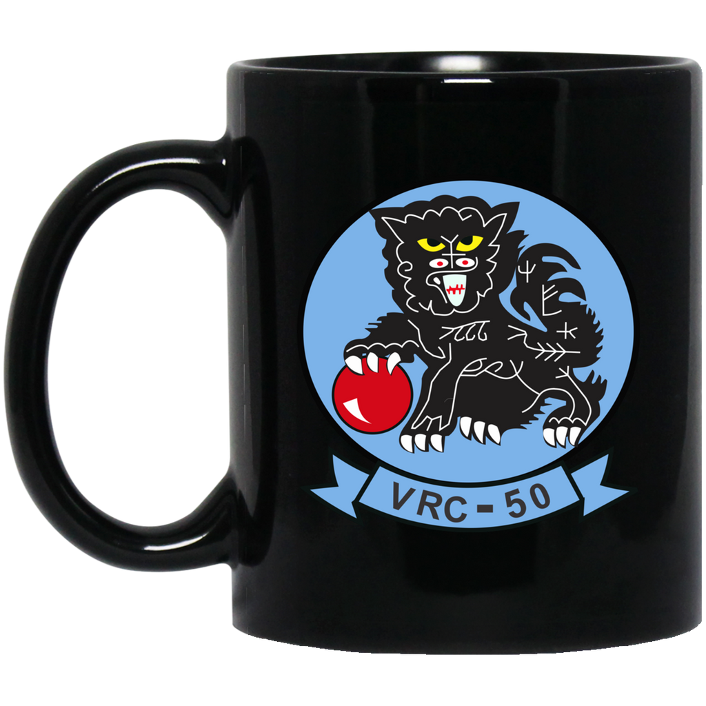 VRC 50 1 Black Mug - 11oz